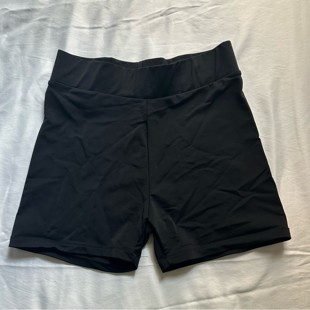 NWT Zara Biker Shorts